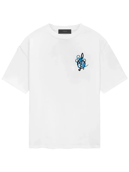 Amiri Jazz Band T-Shirt in White