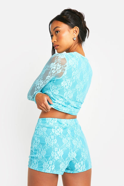 Lace Booty Short