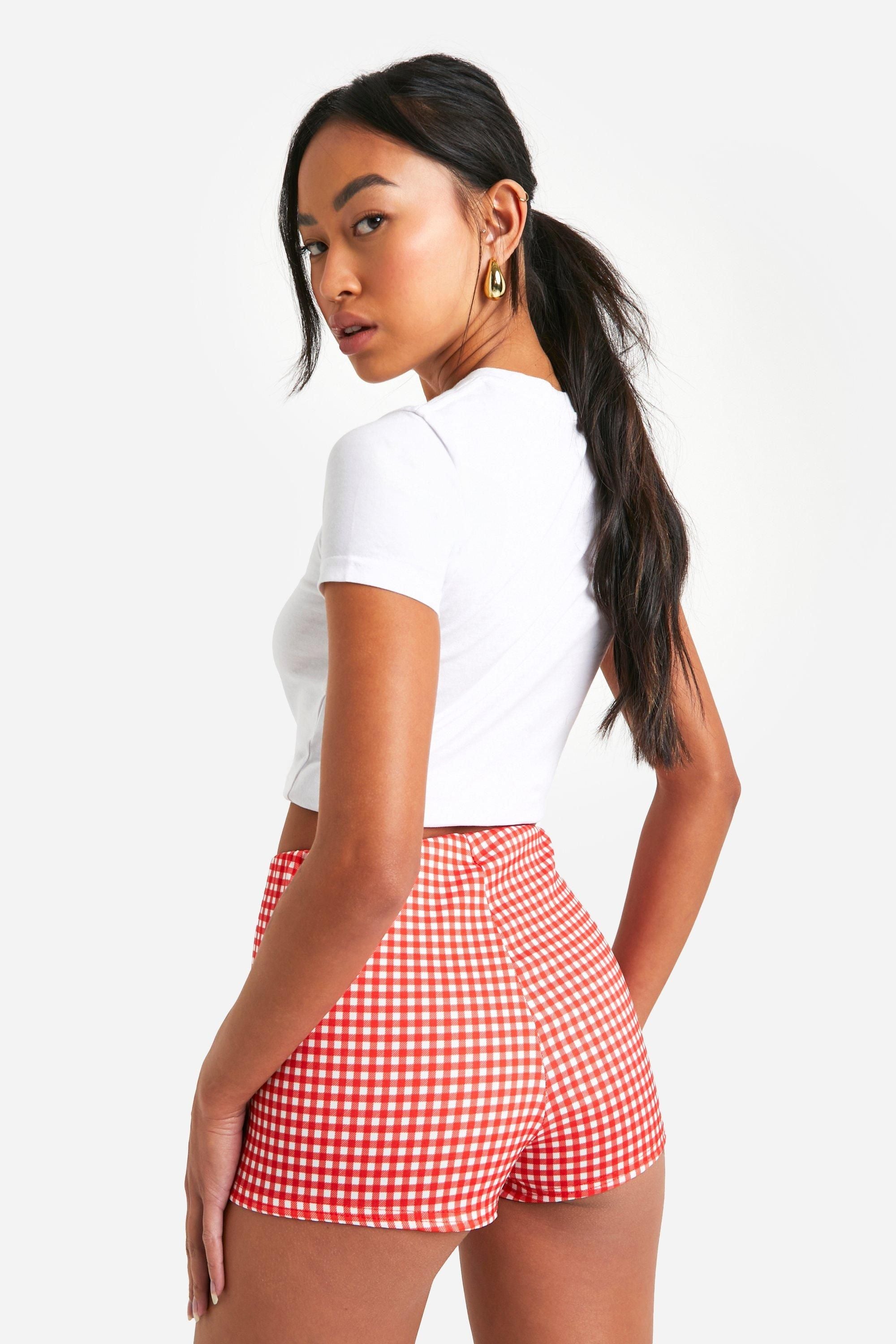 Bengaline Gingham Booty Short