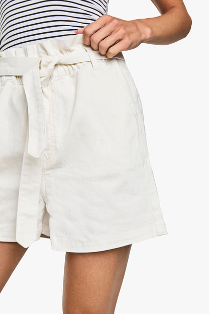 Tall Paper bag Waist Denim Short