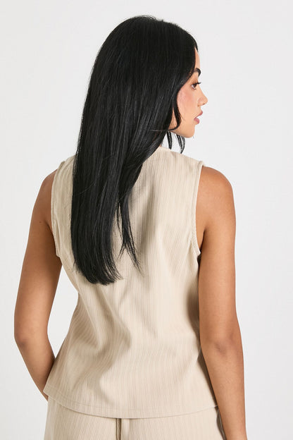 Woven Cord Waistcoat