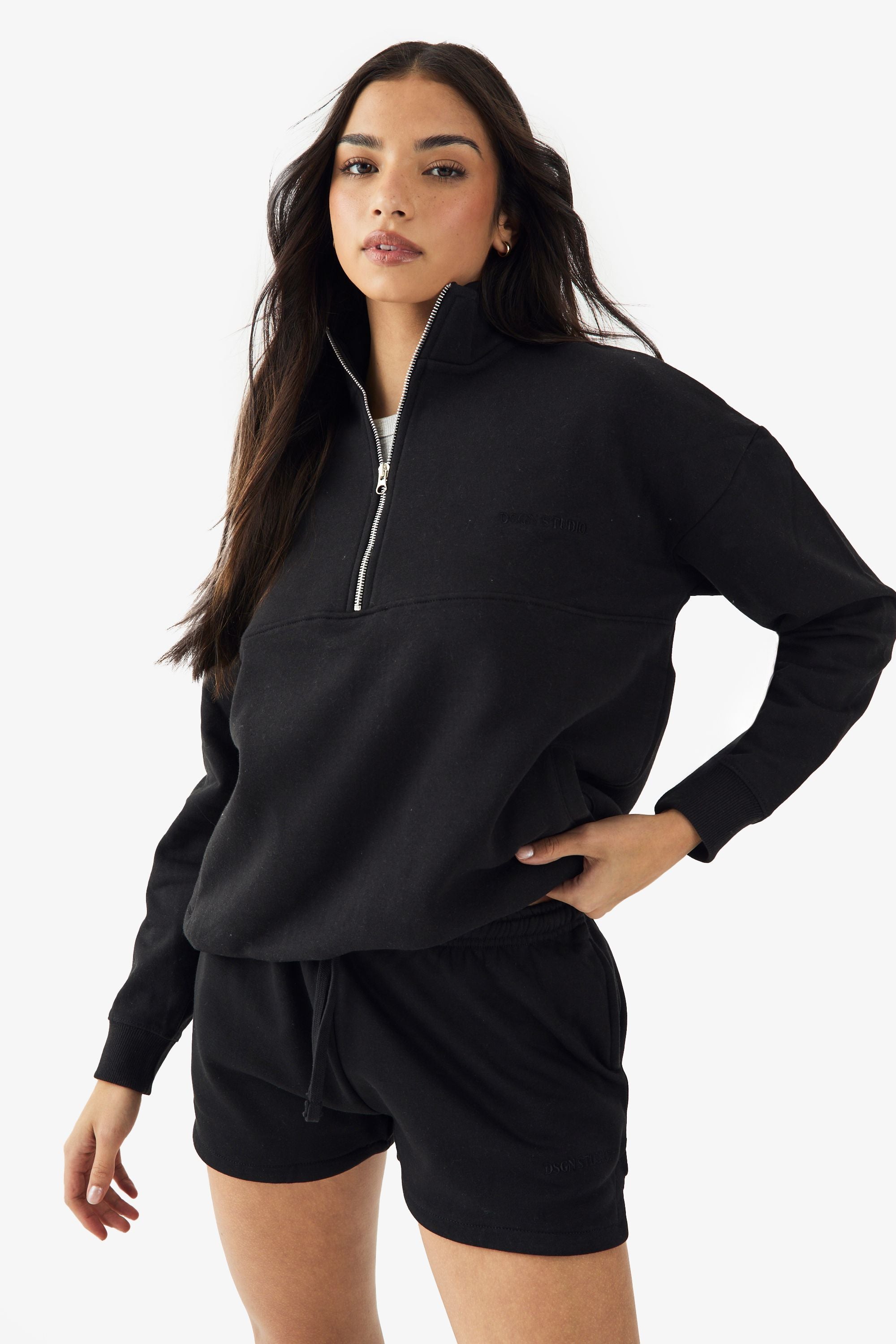 DSGN Studio Embroidered Runner Sweat Short