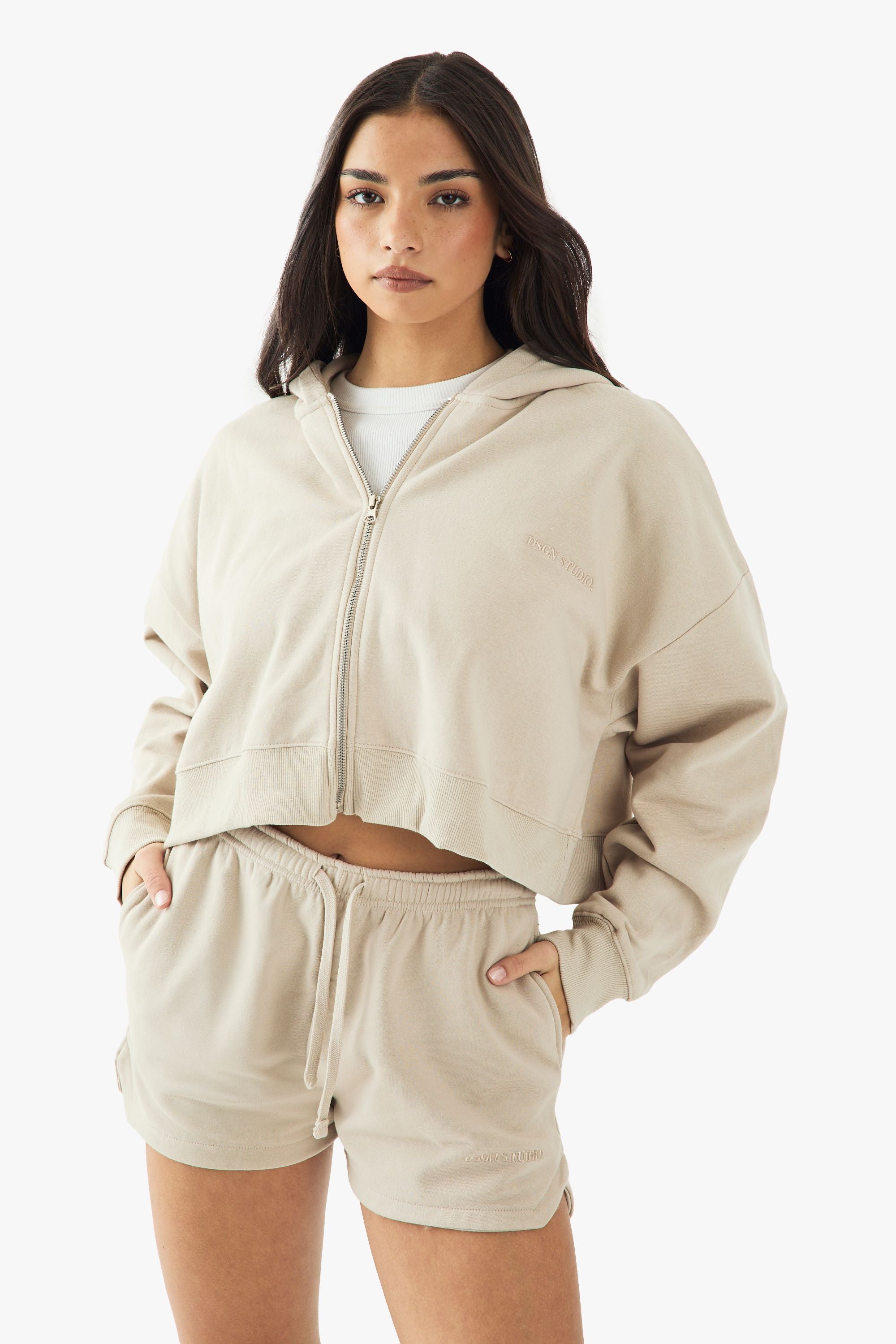 DSGN Studio Embroidered Runner Sweat Short