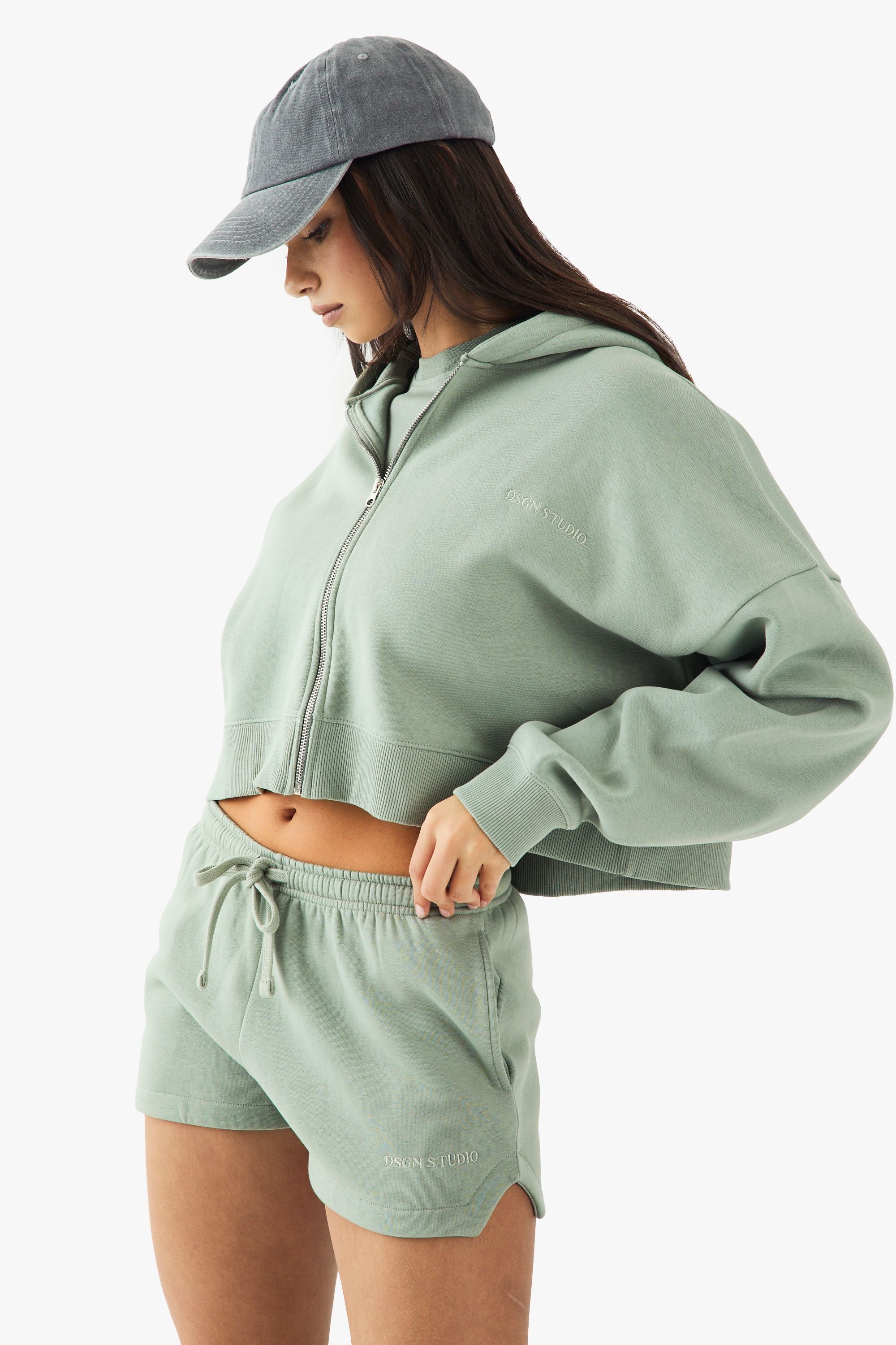 DSGN Studio Embroidered Runner Sweat Short