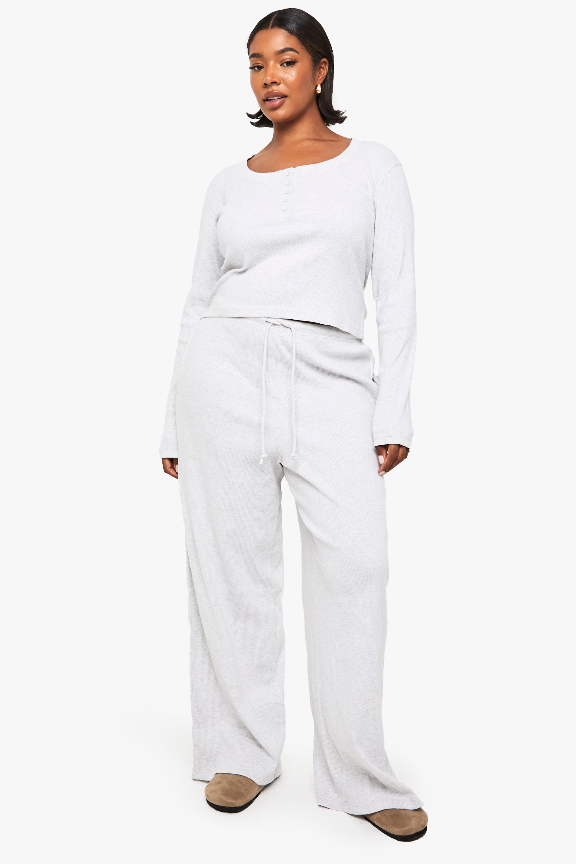 Plus Wide Leg Trouser