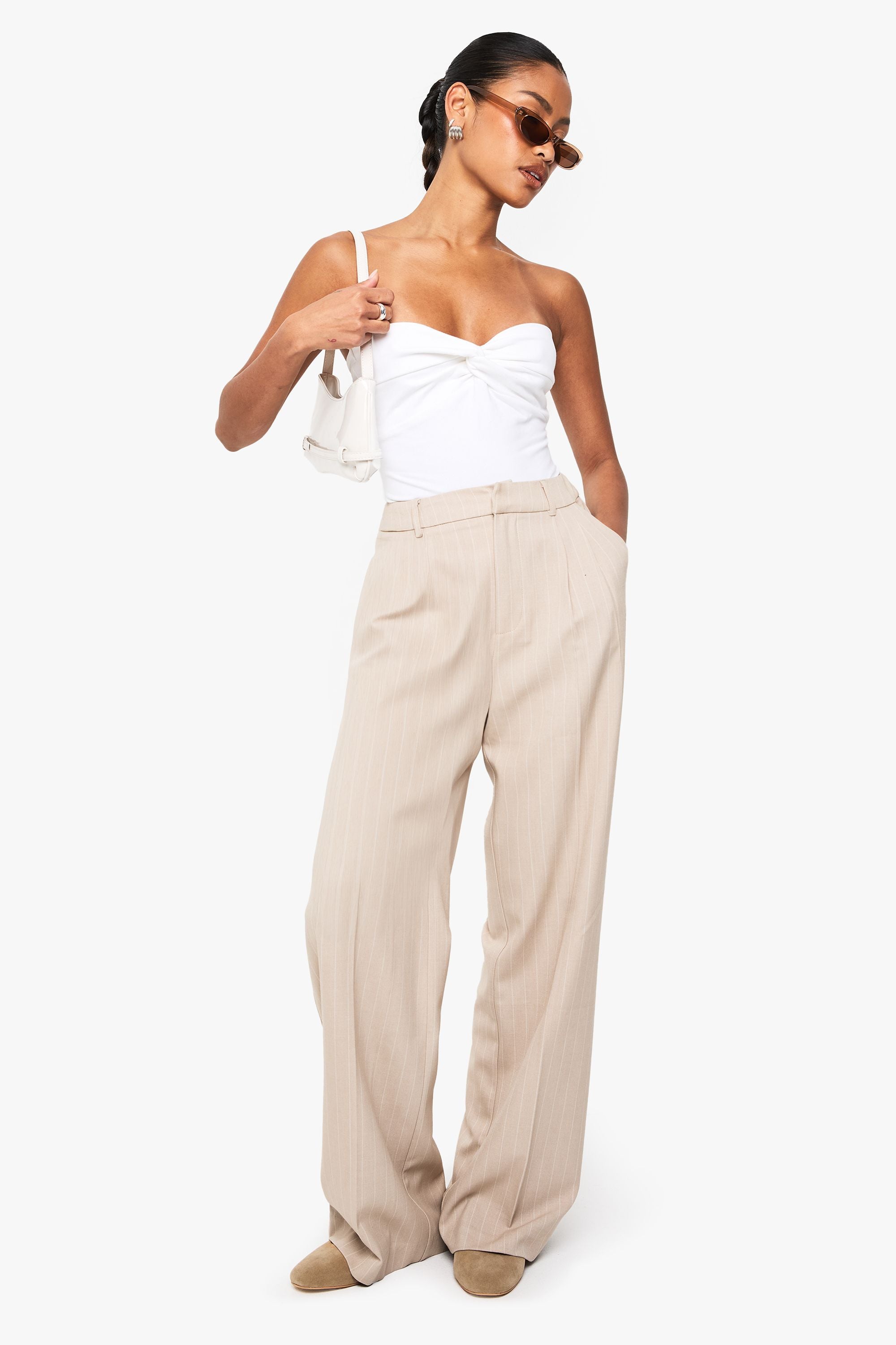 Twist Front Bandeau Top