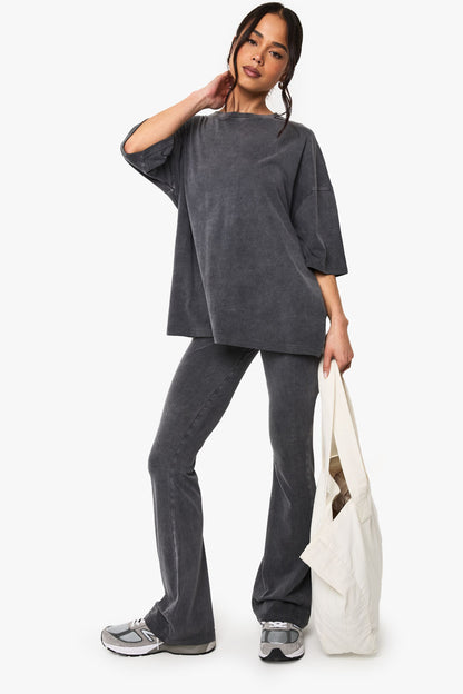 Acid Wash Oversized T-Shirt