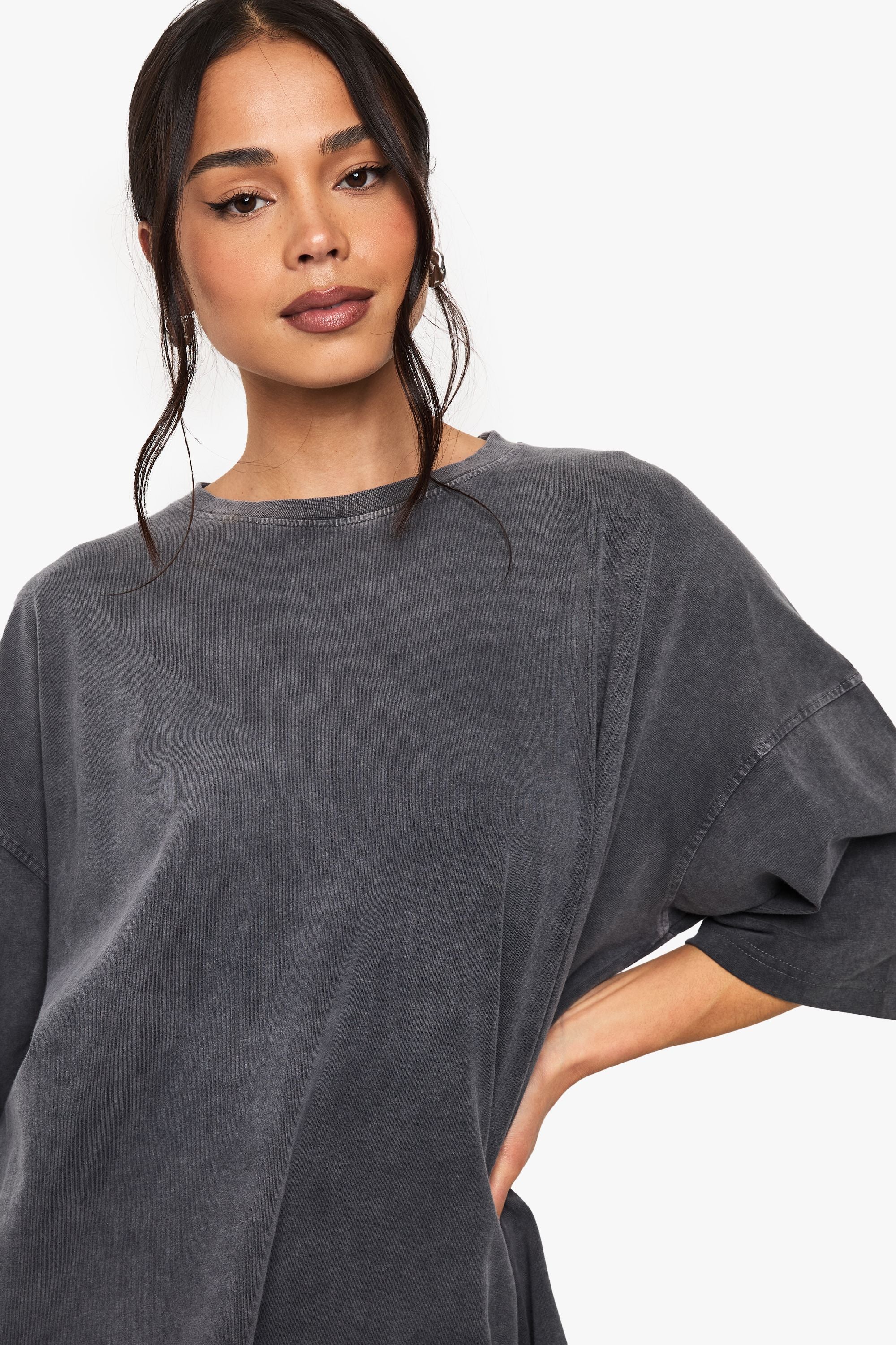 Acid Wash Oversized T-Shirt