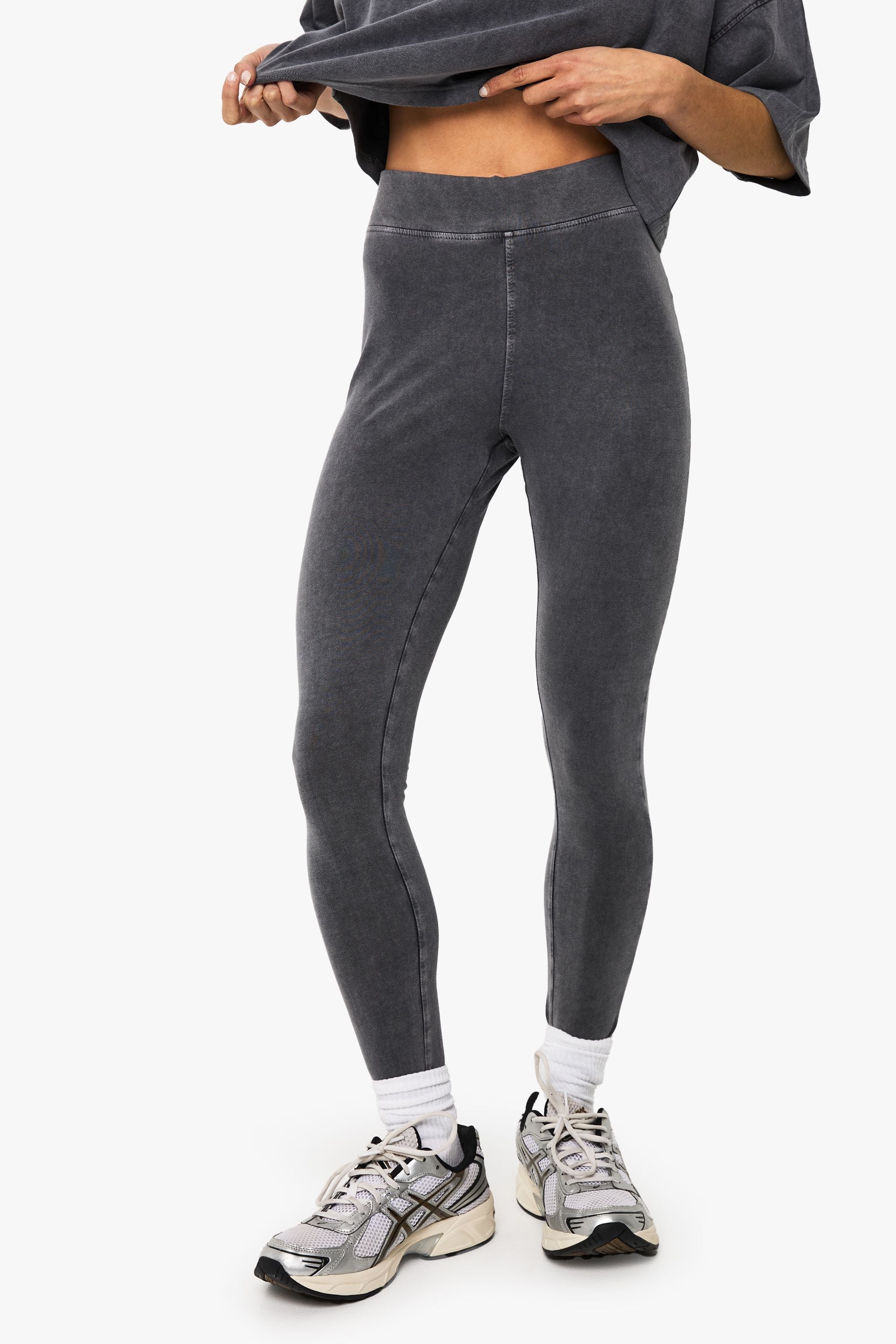 Acid Wash High Waist Legging