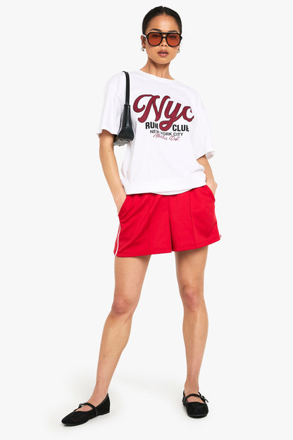 Tricot Side Stripe Shorts