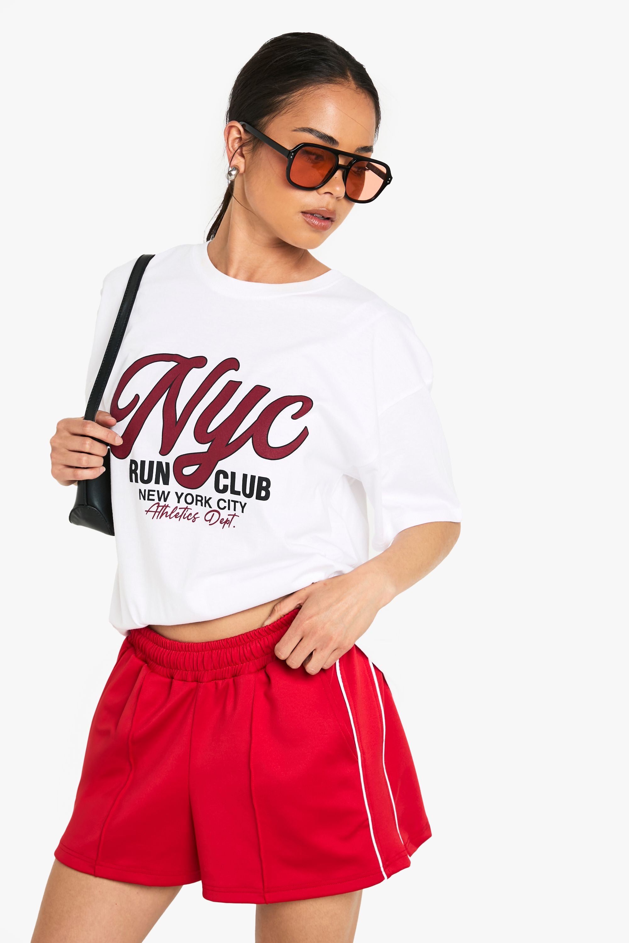 Tricot Side Stripe Shorts