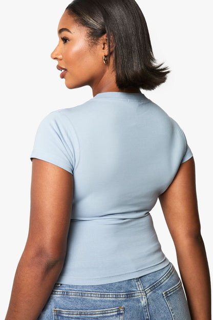 Plus Boohoo Basics Fitted Top