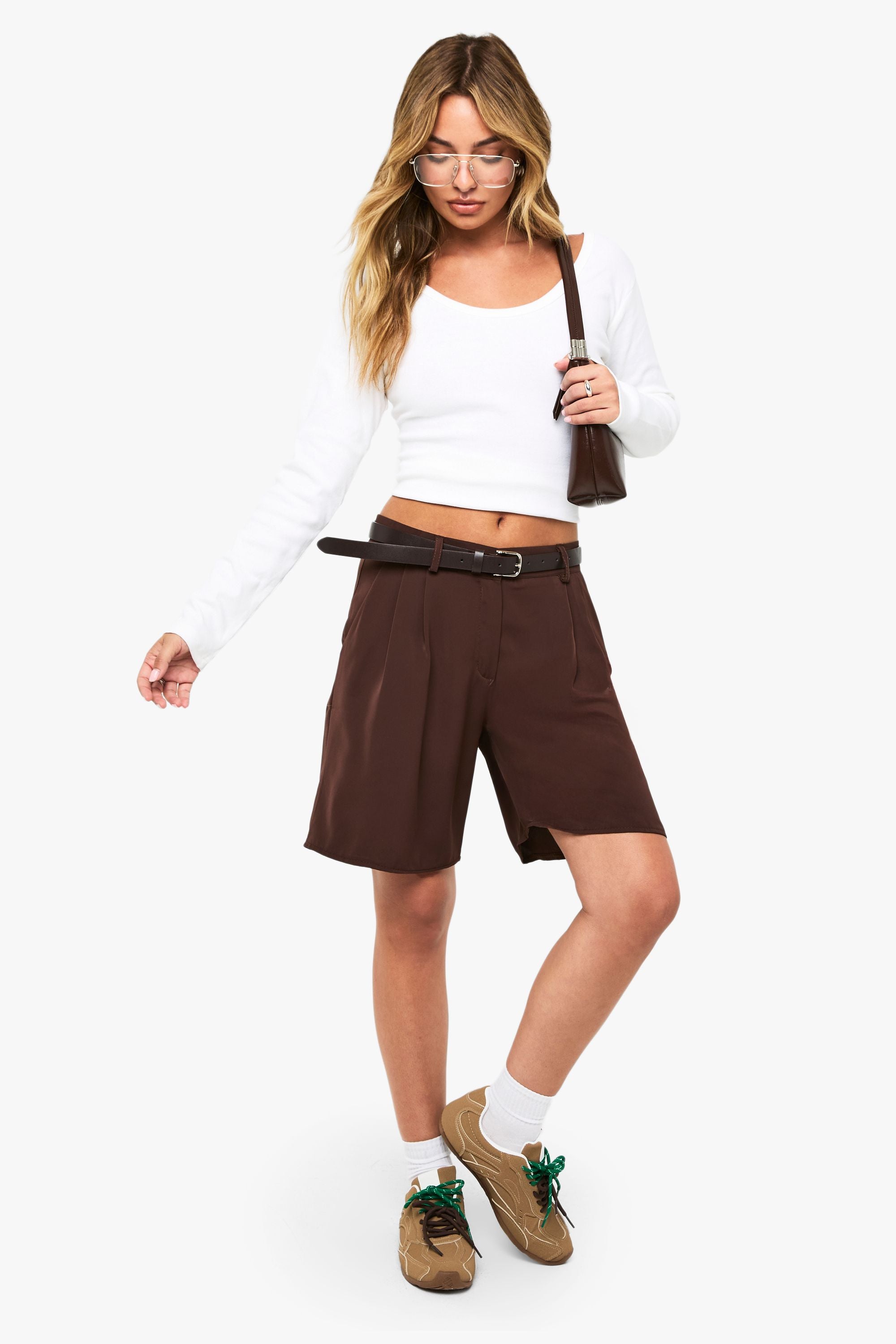 Woven Bermuda Shorts