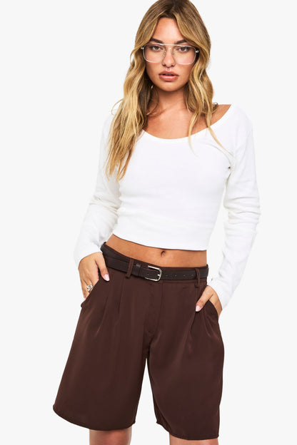 Woven Bermuda Shorts