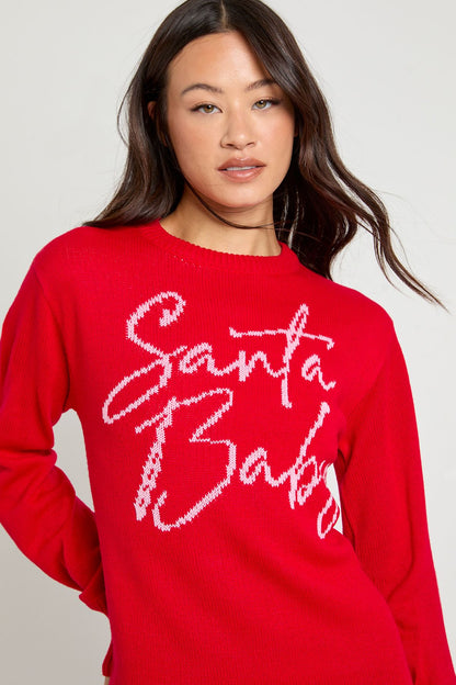 Tall Santa Baby Christmas Jumper Dress