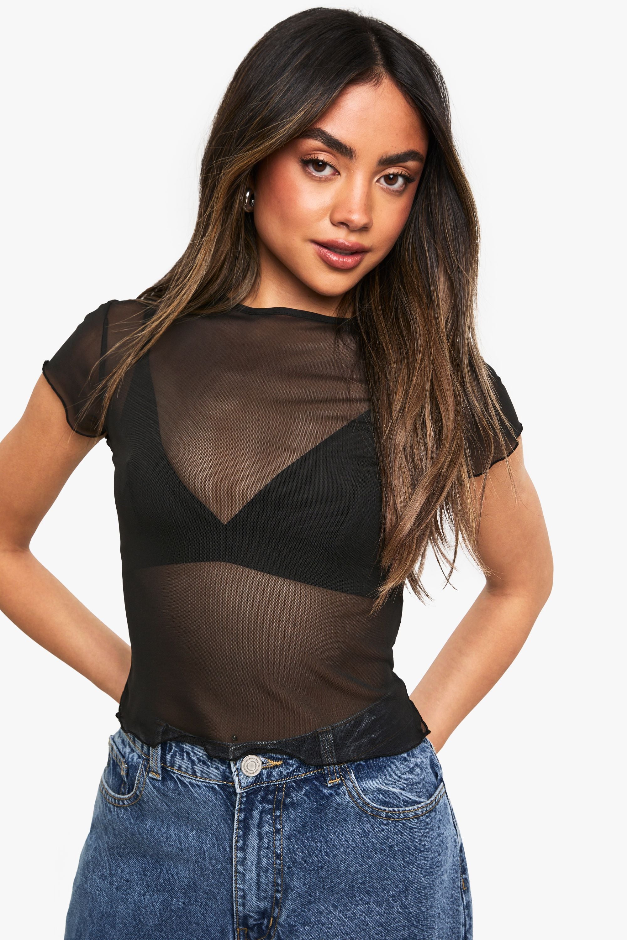 Mesh Baby Tee