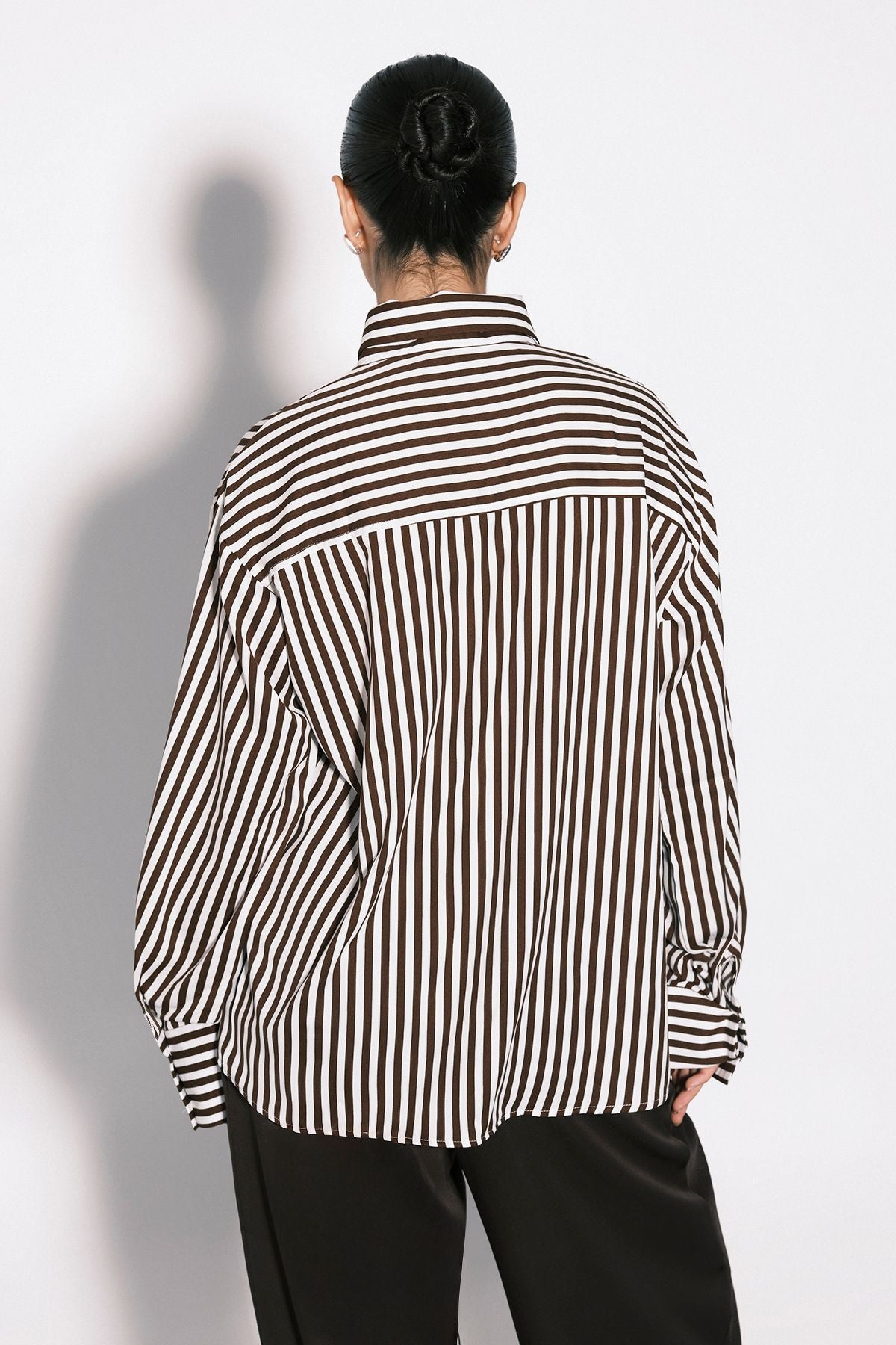 Mixed Stripe Fitted Shirt
