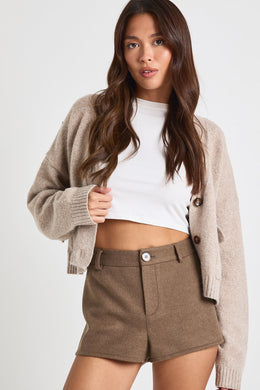 Wool Look Short