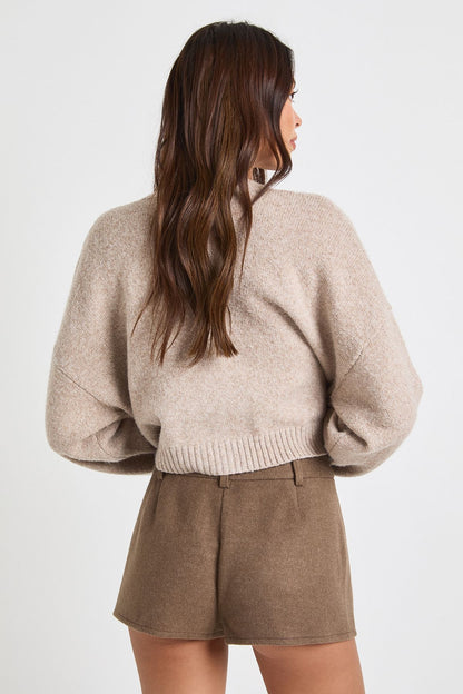 Wool Look Short