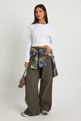 Basic Long Sleeve Fitted Top