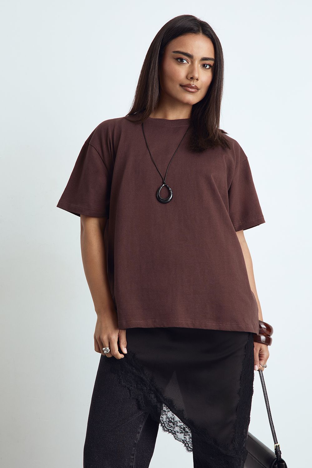 Basic Oversized Short Sleeve T-Shirt