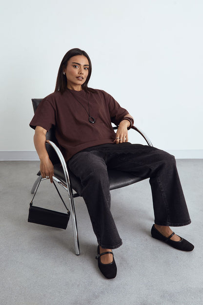 Basic Oversized Short Sleeve T-Shirt