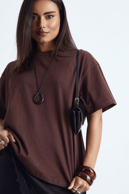 Basic Oversized Short Sleeve T-Shirt