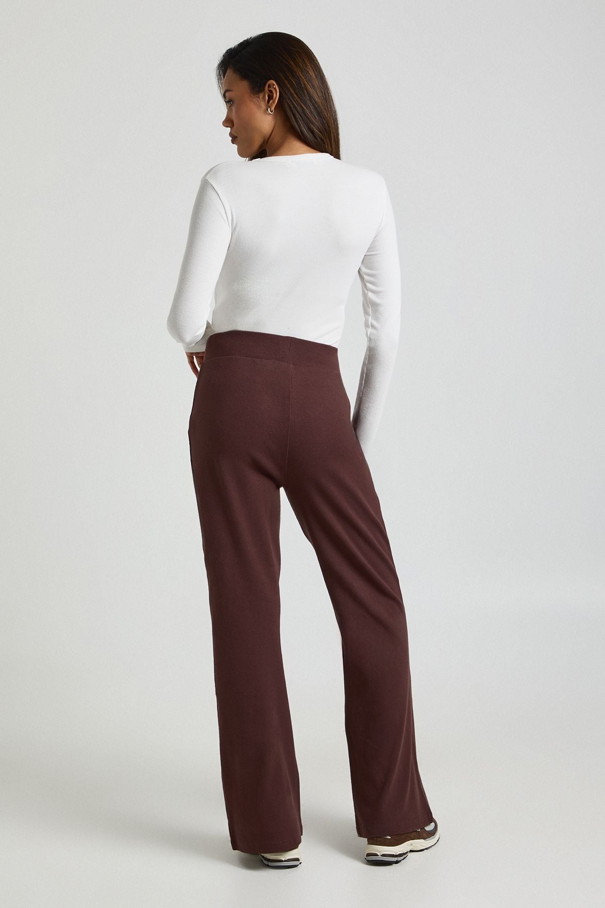 Maternity Rib Flared Legging