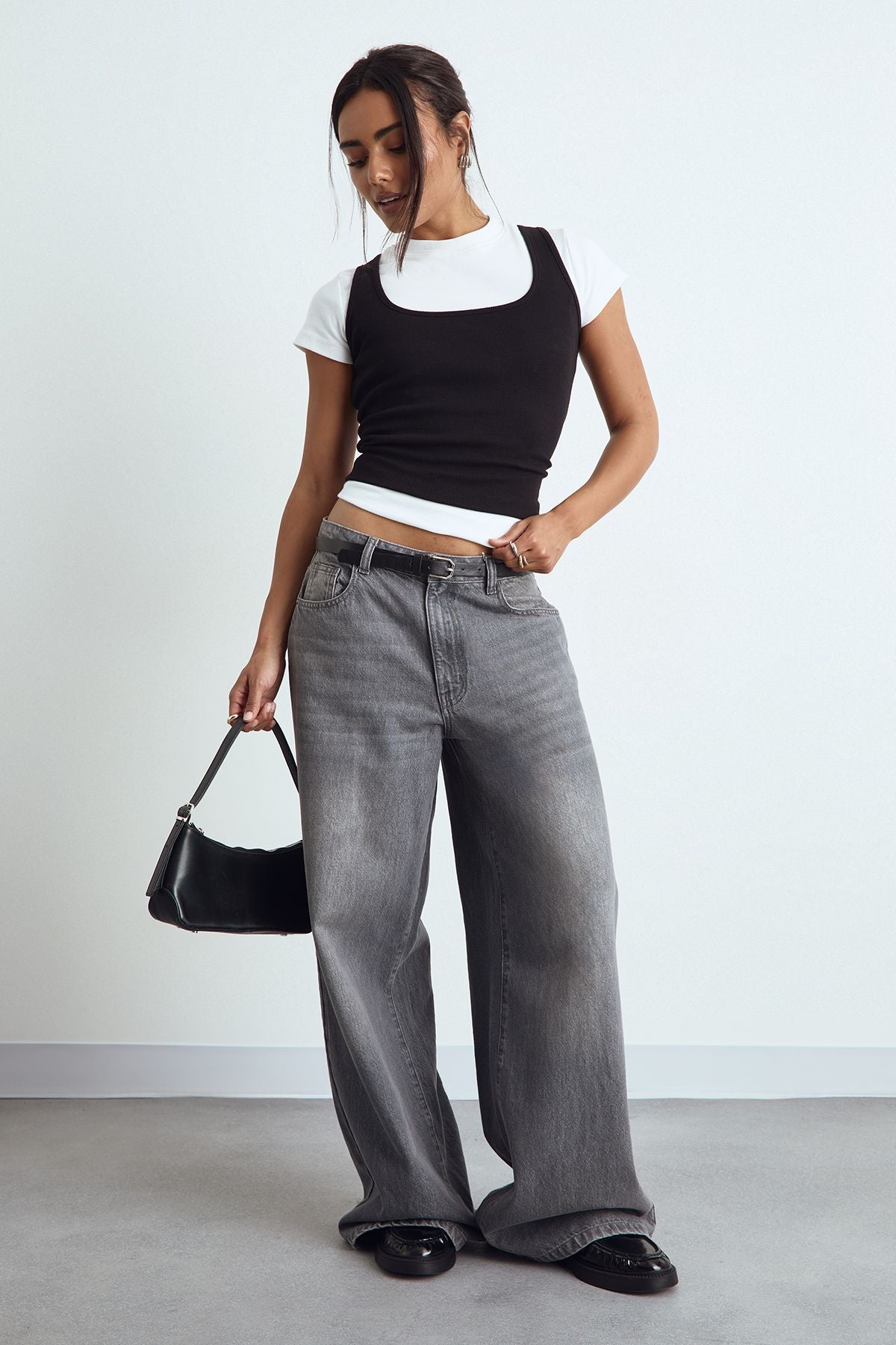 Basic Rib Tank Vest Top