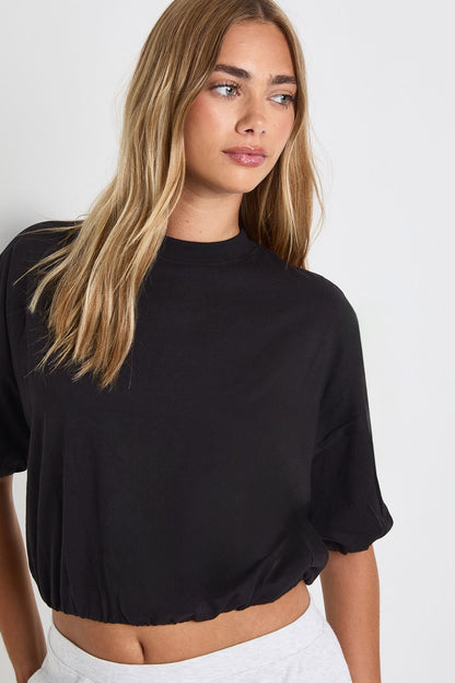Cotton Elasticated Waist T-Shirt