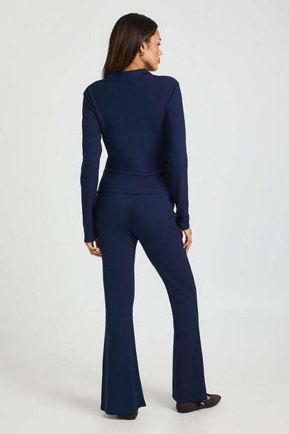 Maternity Rib Wrap Top & Trouser Co-Ord