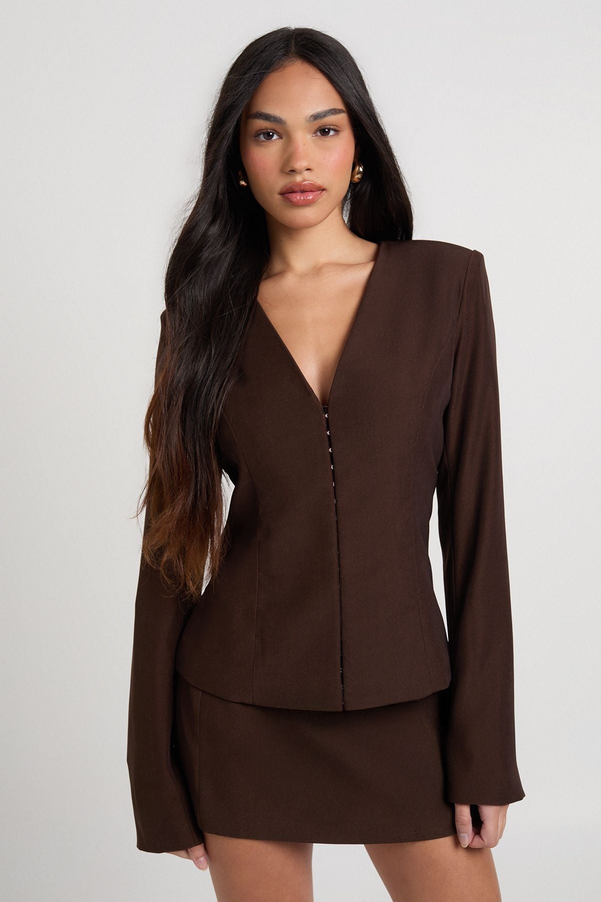 Tailored Mini Skirt