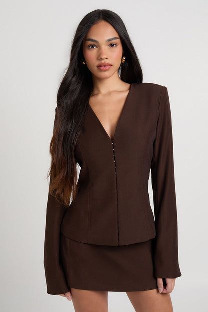 Tailored Mini Skirt