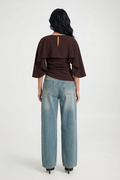 Cape Overlay Top