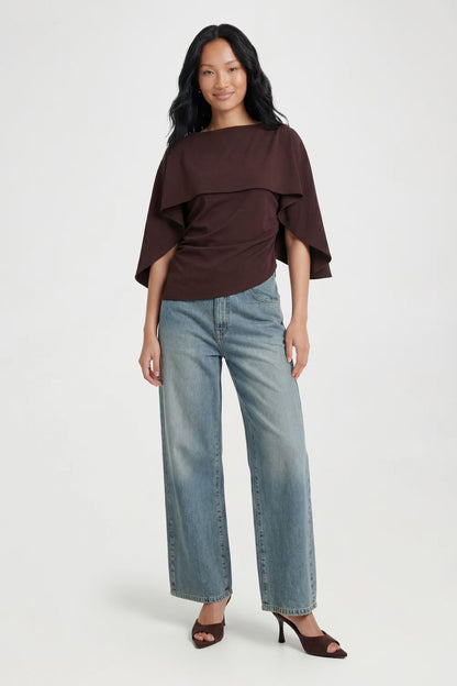 Cape Overlay Top
