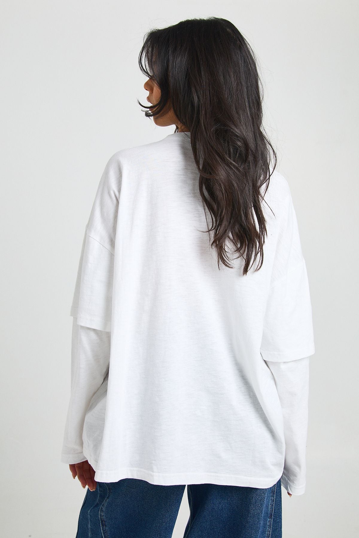 Copenhagan Printed Double Long  Sleeve T-shirt
