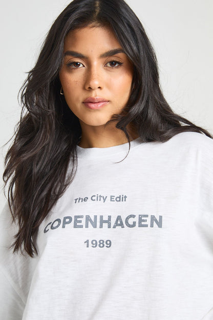 Copenhagan Printed Double Long  Sleeve T-shirt
