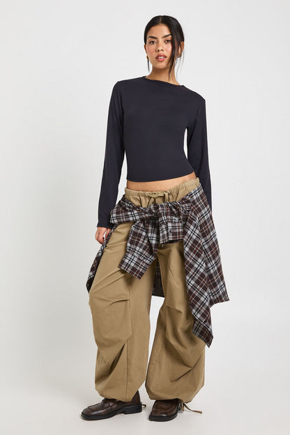 Ultra Soft Long Sleeve Fitted Top