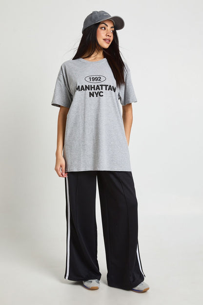 Manhattan Graphic Oversized Tshirt