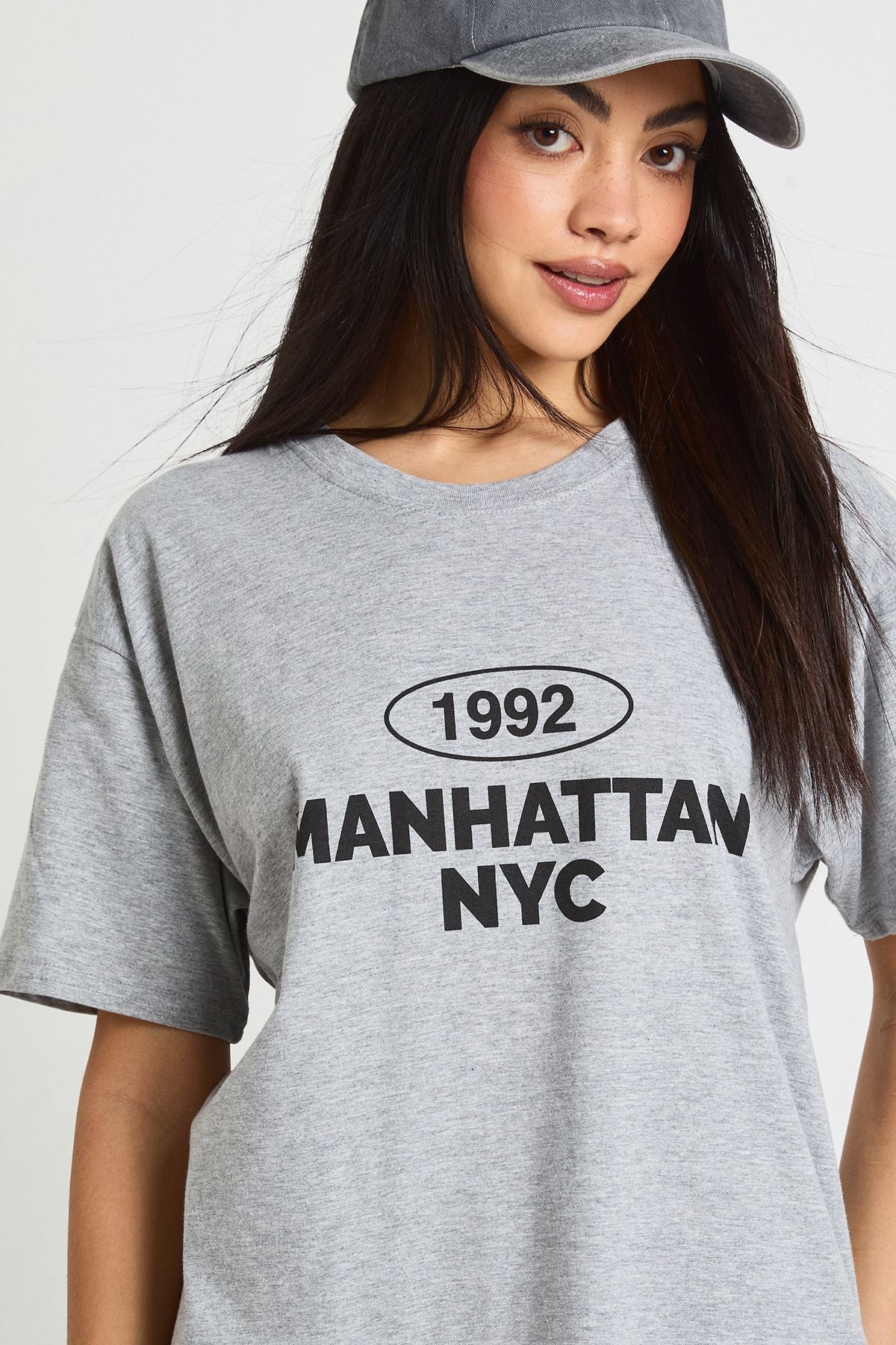 Manhattan Graphic Oversized Tshirt
