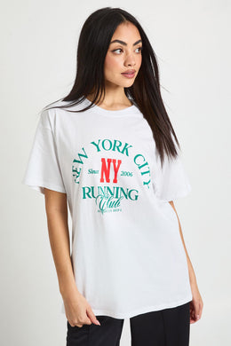 NYC Front Graphic Oversized Tshirt