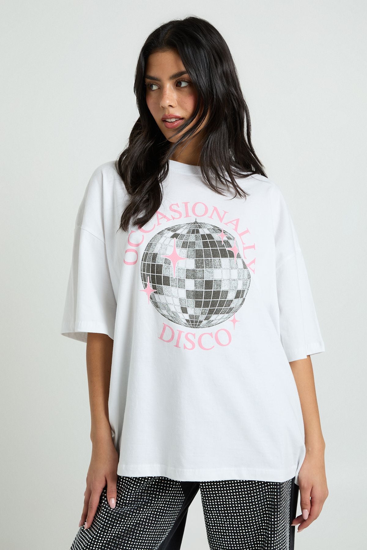 Occasionally Disco Oversized T-Shirt