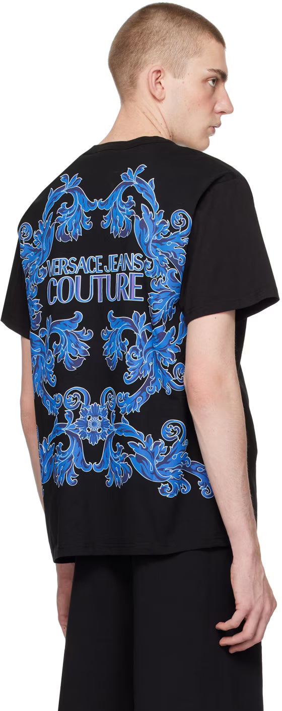 Black Printed T-Shirt
