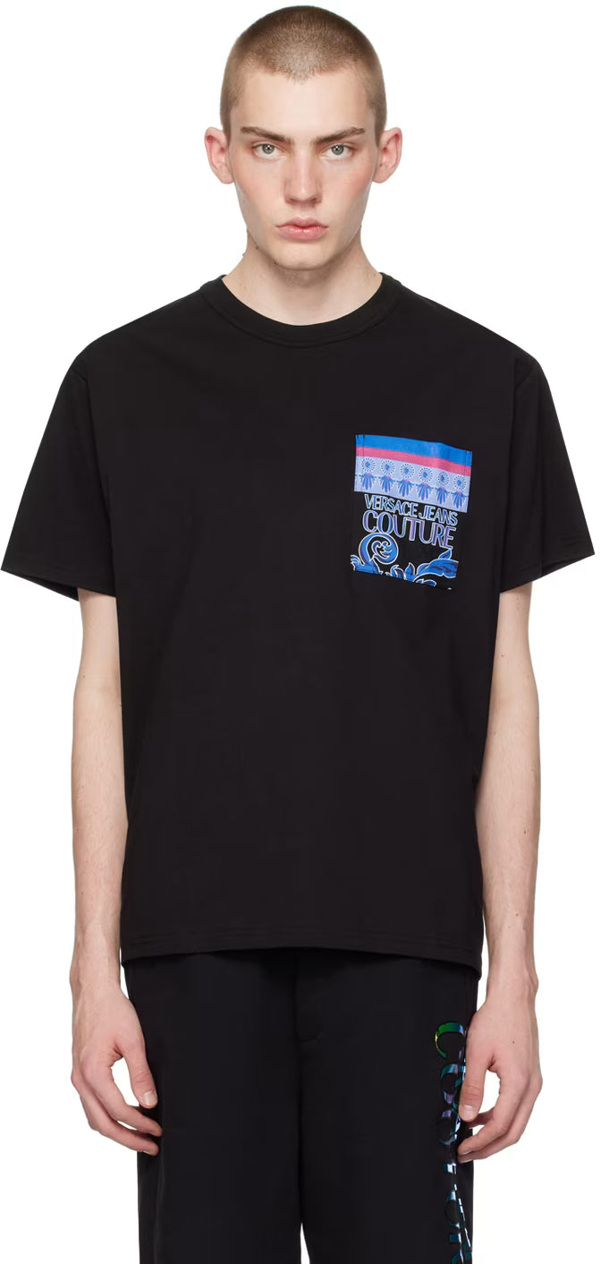 Black Printed T-Shirt
