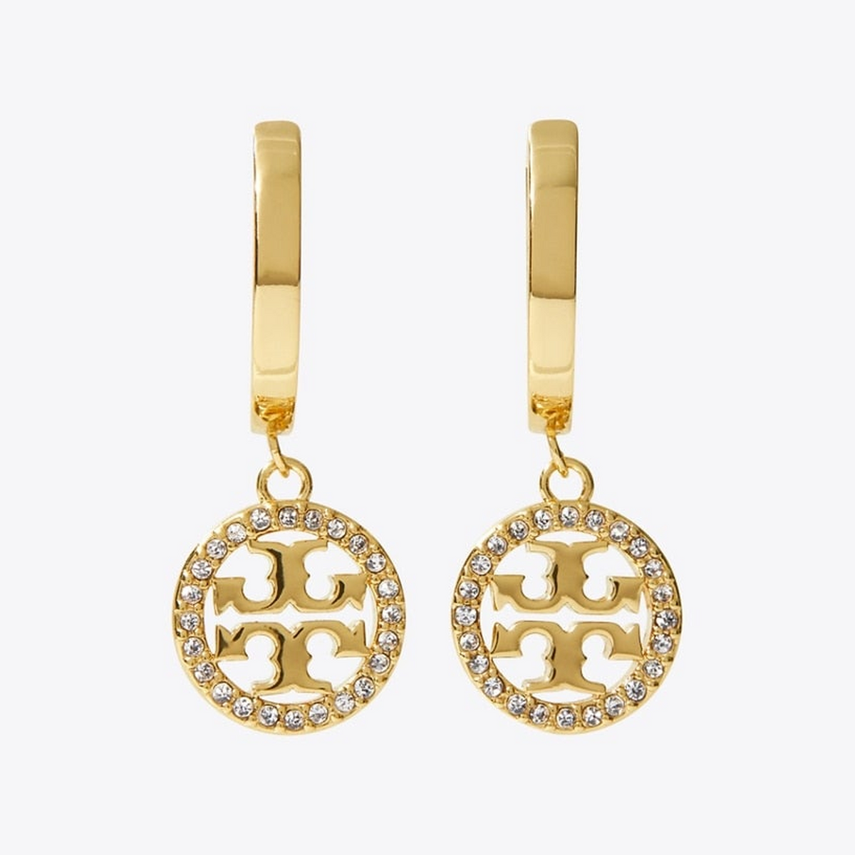 Icon Pavé Hoop Earrings