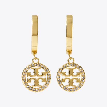 Icon Pavé Hoop Earrings