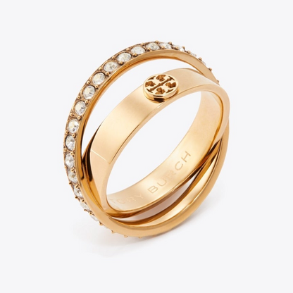 Icon Pavé Double Ring