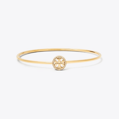 Icon Pavé Hinged Bracelet