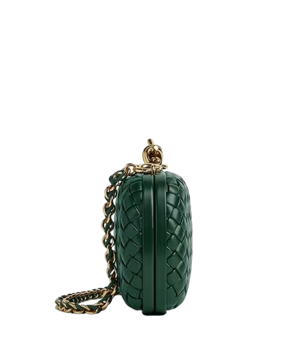 Knot Minaudiere with Chain Strap