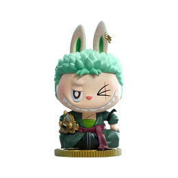 Pop Mart Labubu The Monsters x One Piece Series Roronoa Zoro Figure